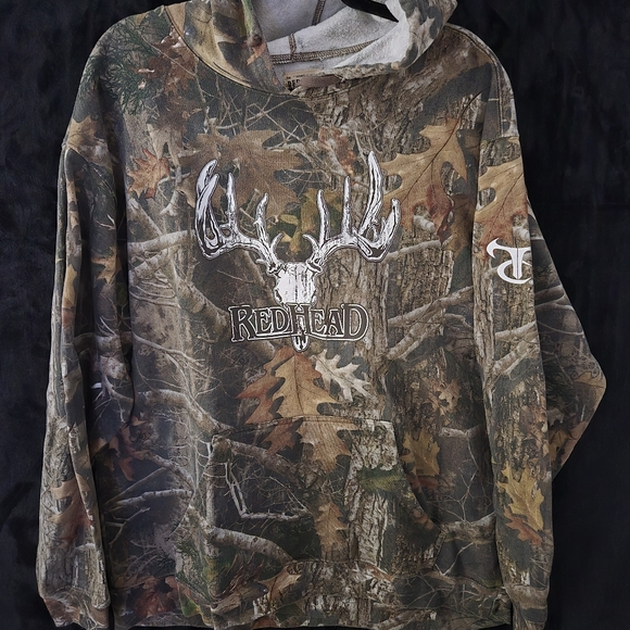 Camouflage red head hoodie - Picture 2 of 8